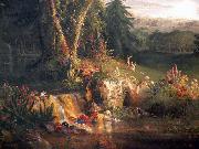 The Garden of Eden Thomas Cole